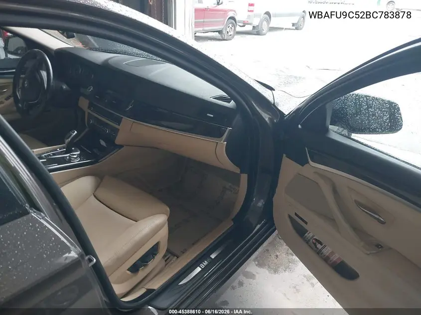 2011 BMW 5ER VIN WBAFU9C52BC783878 — фото 5