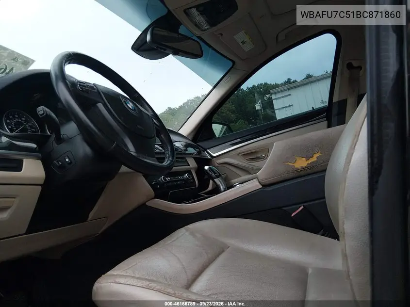 2011 BMW 5ER VIN WBAFU7C51BC871860 — фото 5