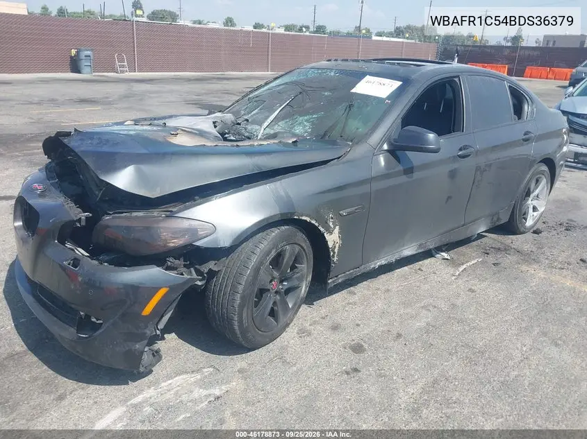 2011 BMW 5ER VIN WBAFR1C54BDS36379 — фото 2