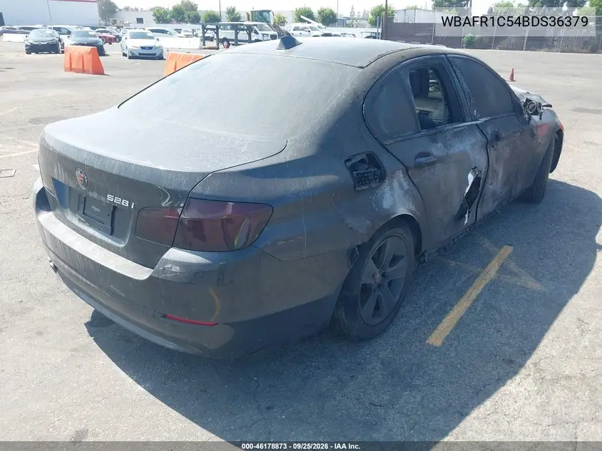 2011 BMW 5ER VIN WBAFR1C54BDS36379 — фото 4