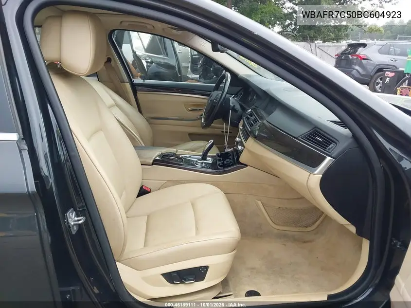 2011 BMW 5ER VIN WBAFR7C50BC604923 — фото 5