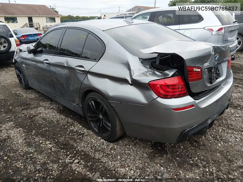 2011 BMW 5ER VIN WBAFU9C59BC786437 — фото 6