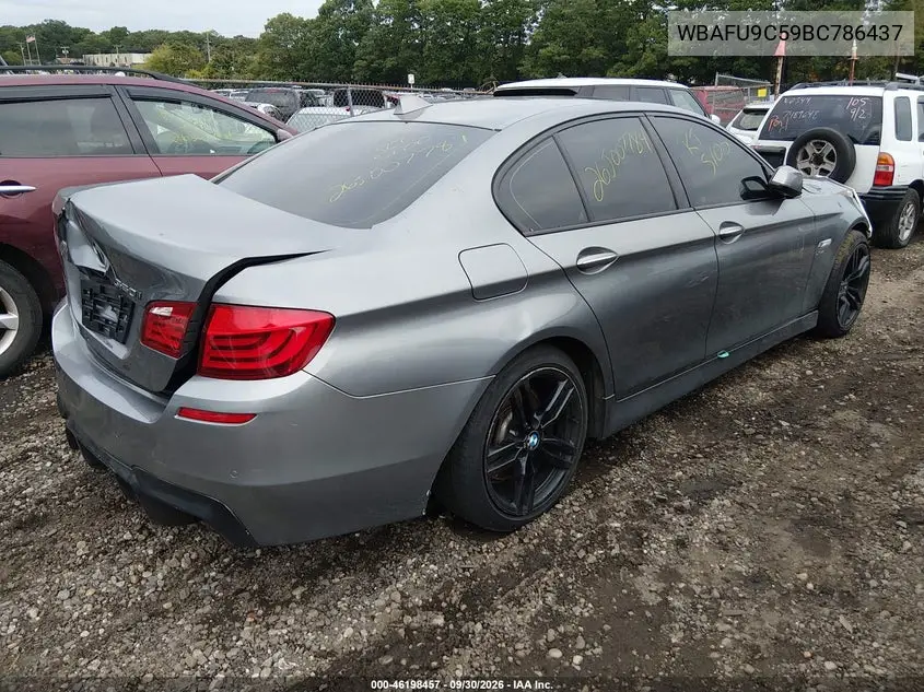 2011 BMW 5ER VIN WBAFU9C59BC786437 — фото 7
