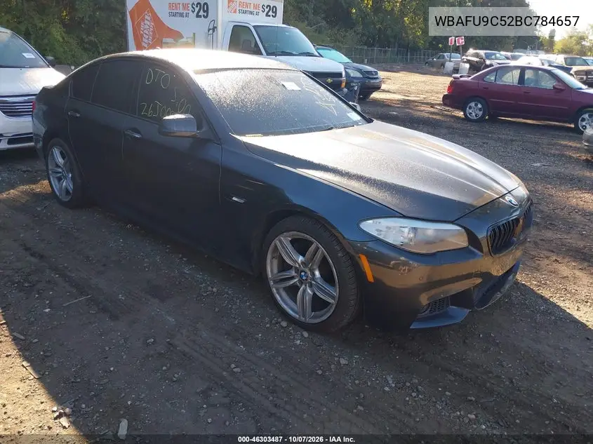 BMW 5ER 2011, VIN WBAFU9C52BC784657