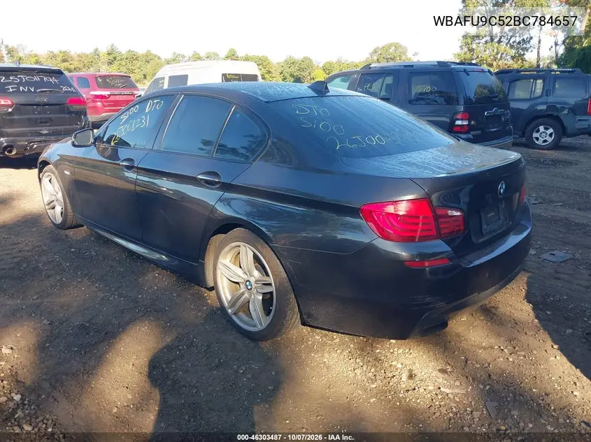 2011 BMW 5ER VIN WBAFU9C52BC784657 — фото 3