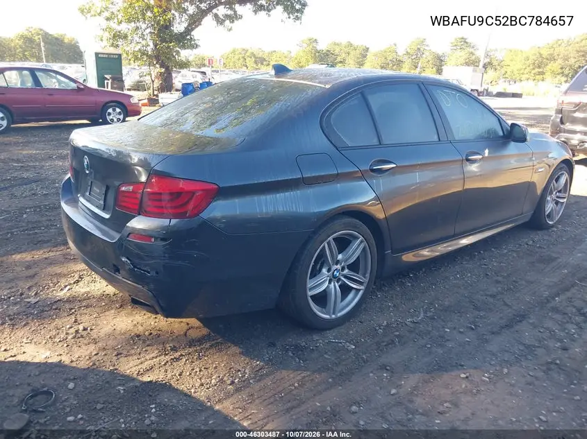 2011 BMW 5ER VIN WBAFU9C52BC784657 — фото 4