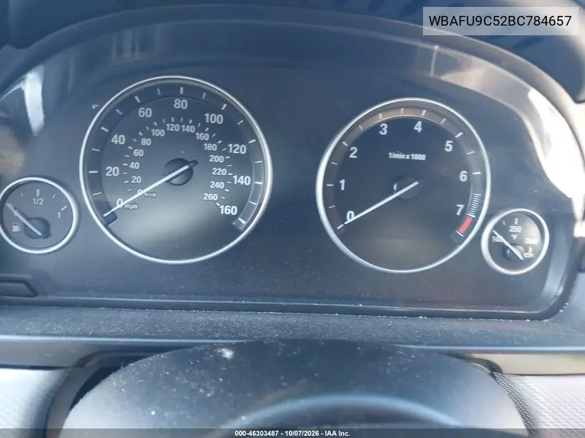 2011 BMW 5ER VIN WBAFU9C52BC784657 — фото 7