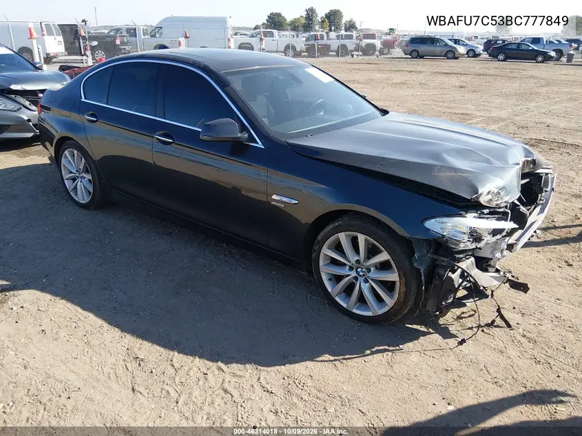 BMW 5ER 2011, VIN WBAFU7C53BC777849