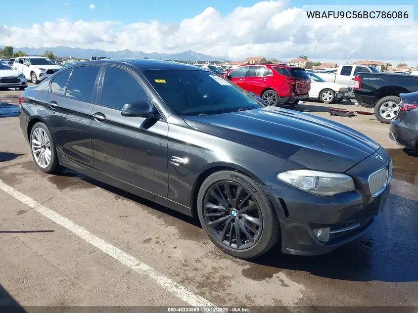 BMW 5ER 2011, VIN WBAFU9C56BC786086