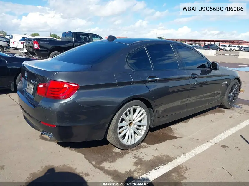 2011 BMW 5ER VIN WBAFU9C56BC786086 — фото 4