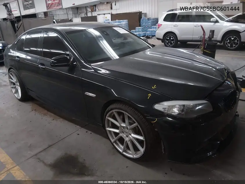 BMW 5ER 2011, VIN WBAFR7C56BC601444
