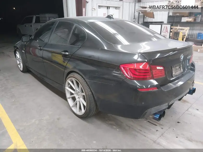 2011 BMW 5ER VIN WBAFR7C56BC601444 — фото 3