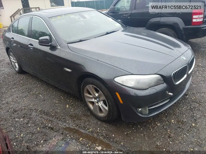 BMW 5ER 2011, VIN WBAFR1C55BC672521
