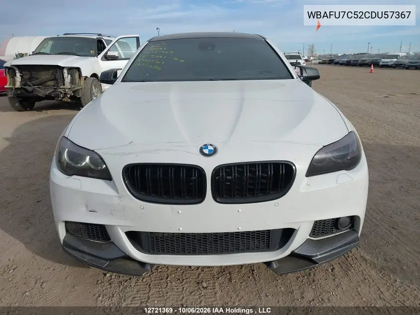 2012 BMW 5ER VIN WBAFU7C52CDU57367 — фото 13