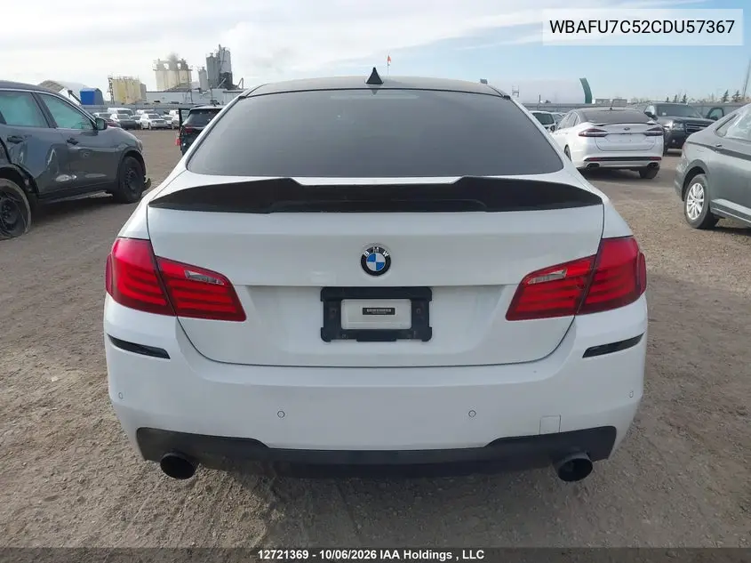 2012 BMW 5ER VIN WBAFU7C52CDU57367 — фото 16