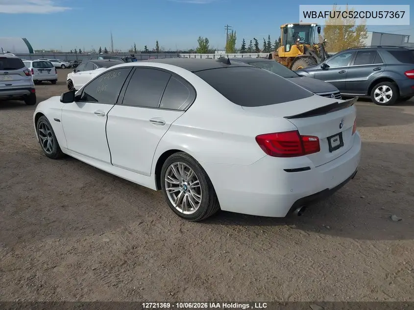 2012 BMW 5ER VIN WBAFU7C52CDU57367 — фото 4