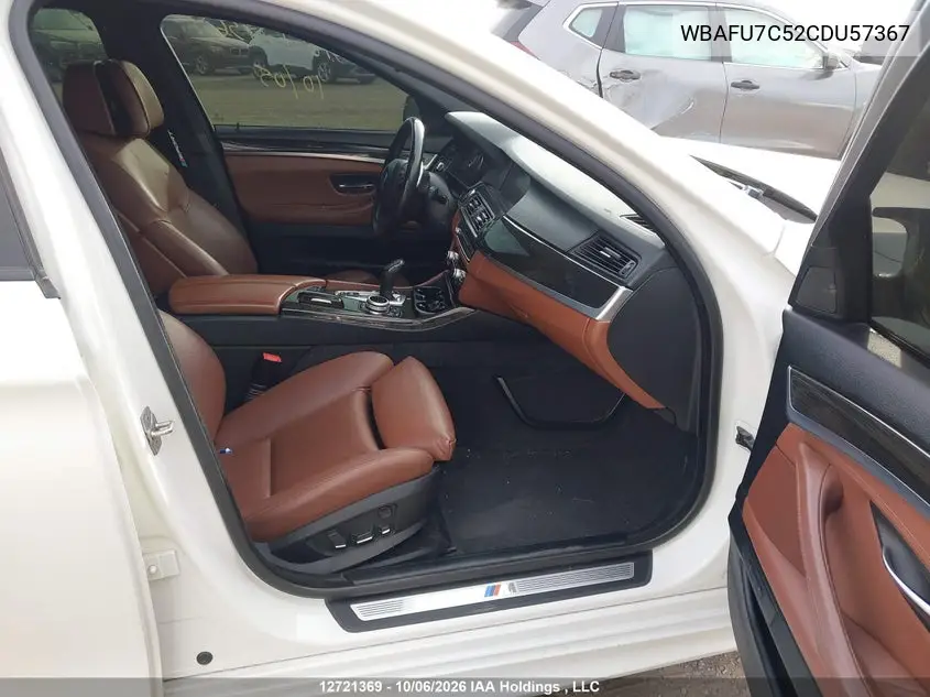 2012 BMW 5ER VIN WBAFU7C52CDU57367 — фото 6