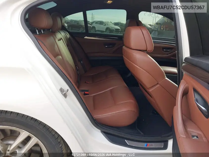 2012 BMW 5ER VIN WBAFU7C52CDU57367 — фото 9