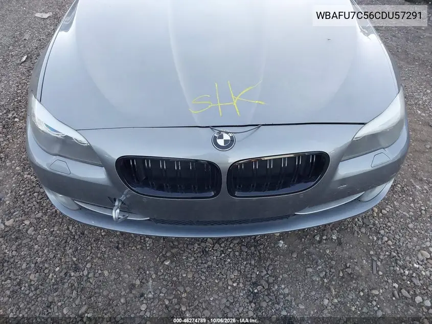 2012 BMW 5ER VIN WBAFU7C56CDU57291 — фото 10