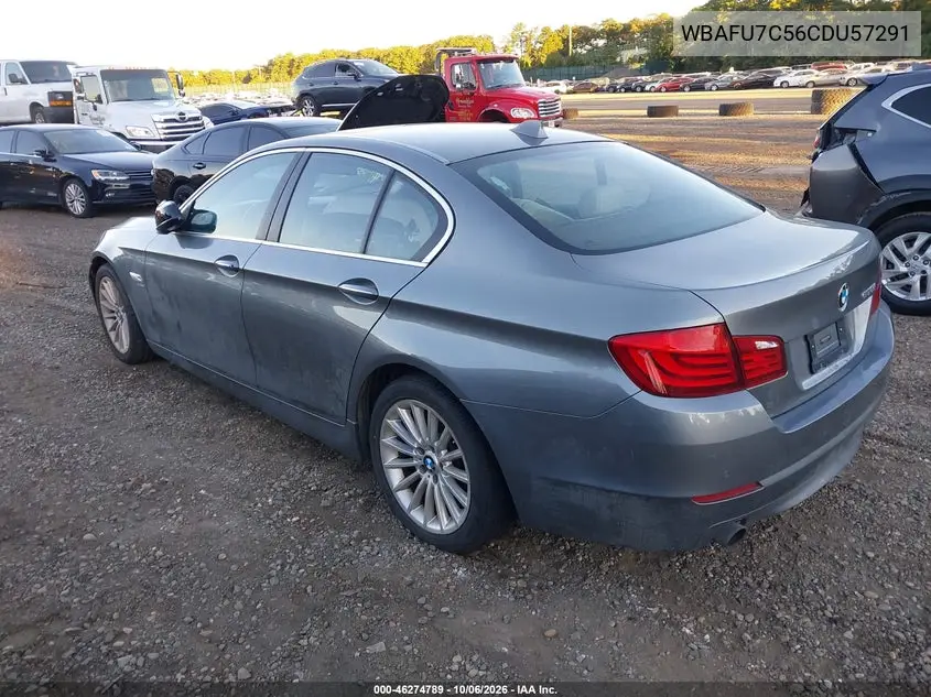 2012 BMW 5ER VIN WBAFU7C56CDU57291 — фото 3