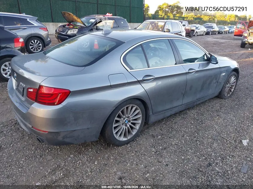 2012 BMW 5ER VIN WBAFU7C56CDU57291 — фото 4