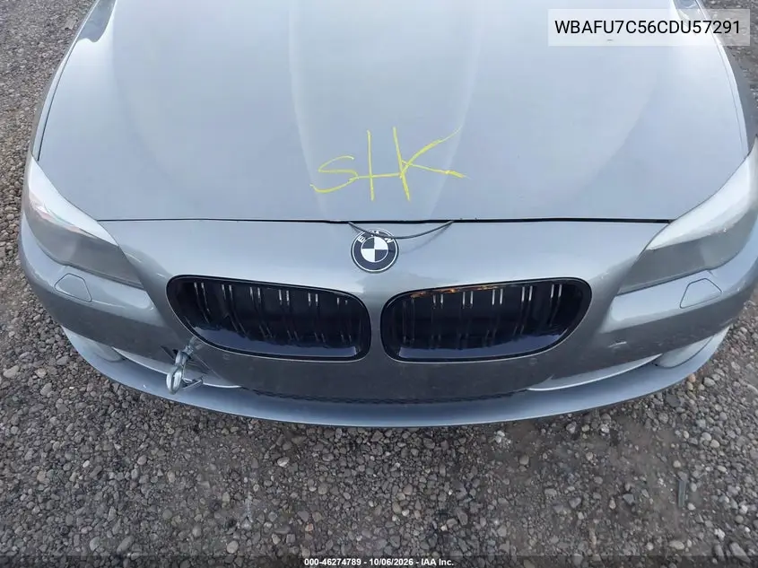 2012 BMW 5ER VIN WBAFU7C56CDU57291 — фото 6