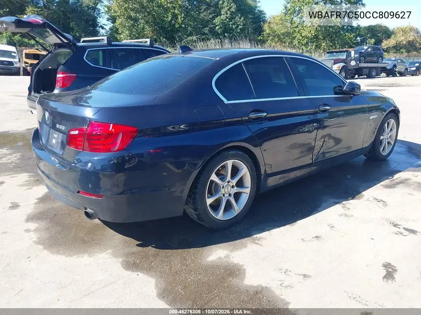 2012 BMW 5ER VIN WBAFR7C50CC809627 — фото 4