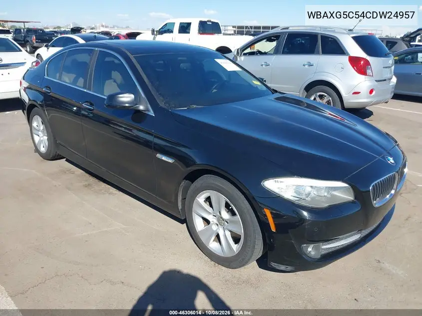BMW 5ER 2012, VIN WBAXG5C54CDW24957