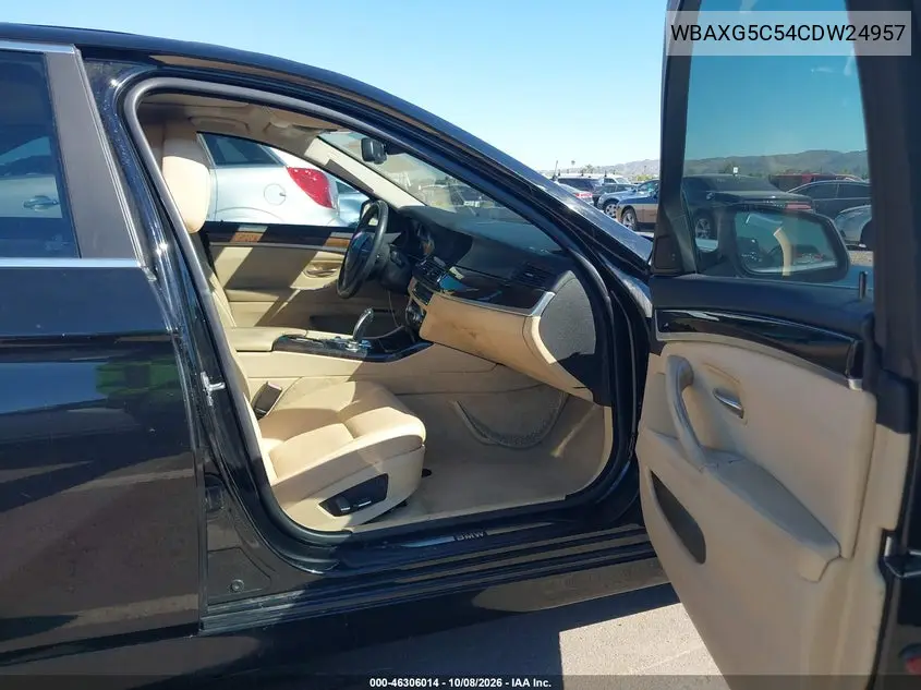2012 BMW 5ER VIN WBAXG5C54CDW24957 — фото 5