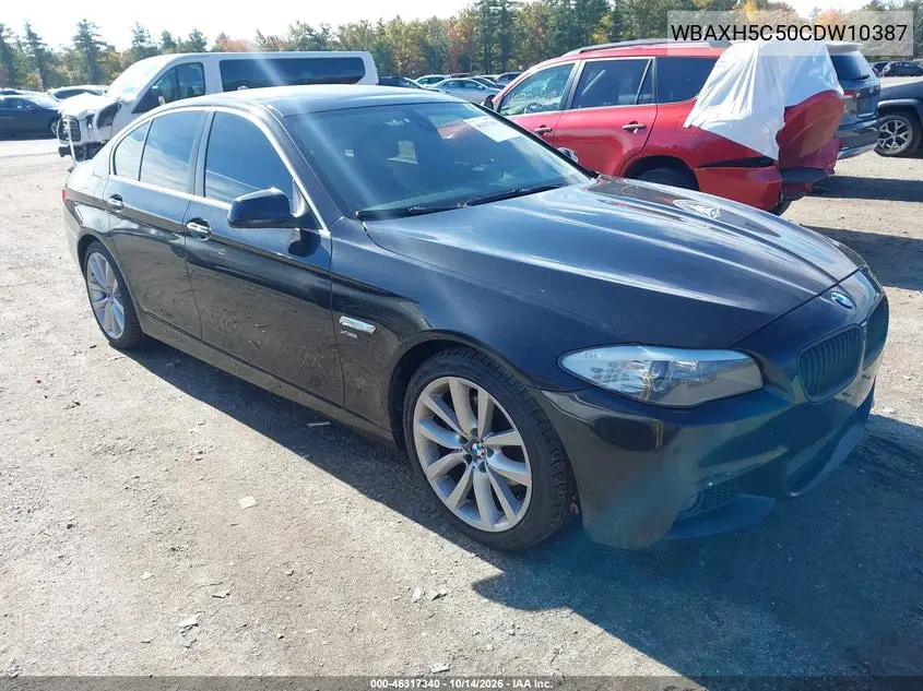 BMW 5ER 2012, VIN WBAXH5C50CDW10387