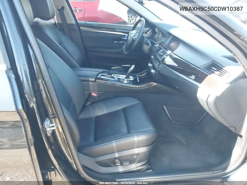 2012 BMW 5ER VIN WBAXH5C50CDW10387 — фото 5