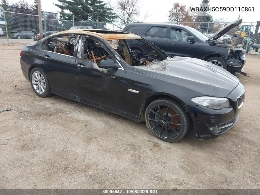 BMW 5ER 2013, VIN WBAXH5C59DD110861