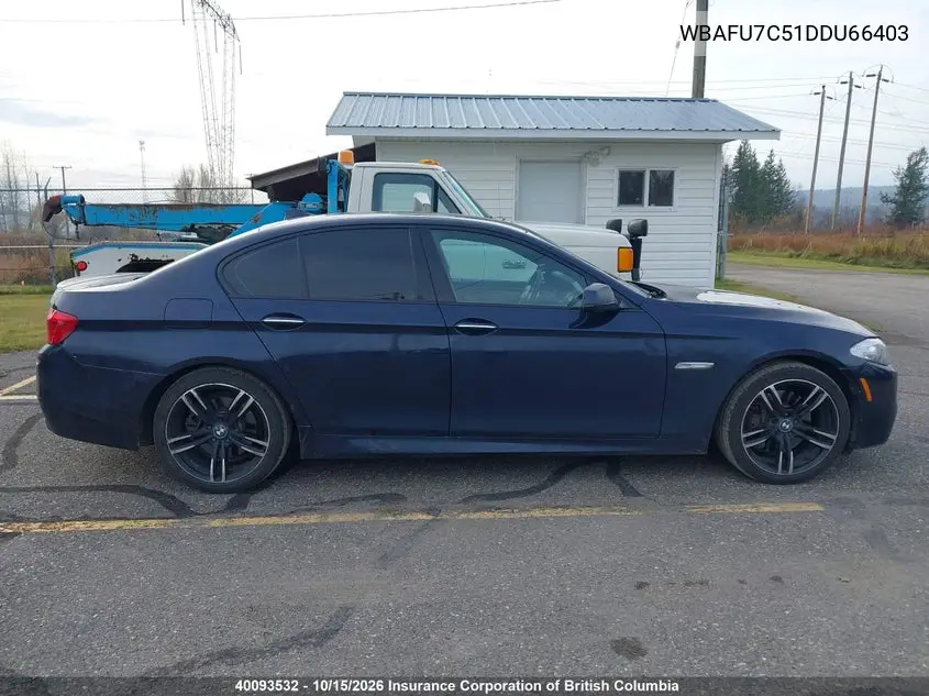2013 BMW 5ER VIN WBAFU7C51DDU66403 — фото 14