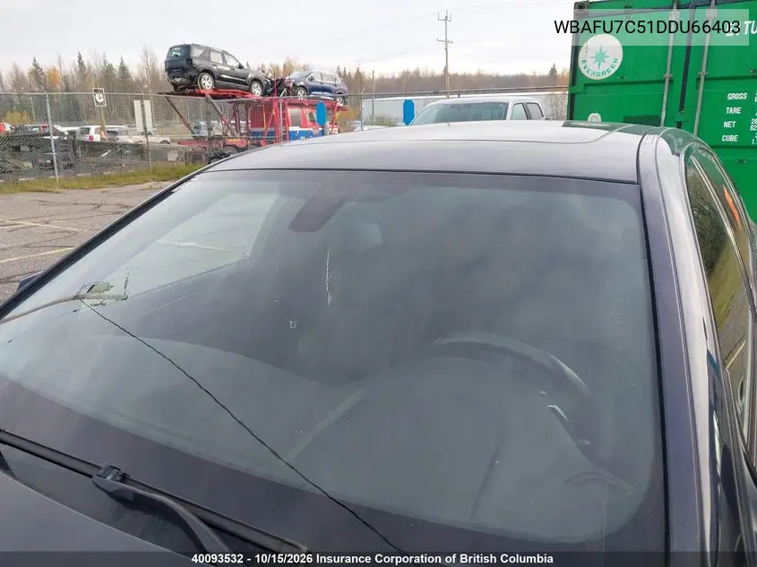 2013 BMW 5ER VIN WBAFU7C51DDU66403 — фото 18