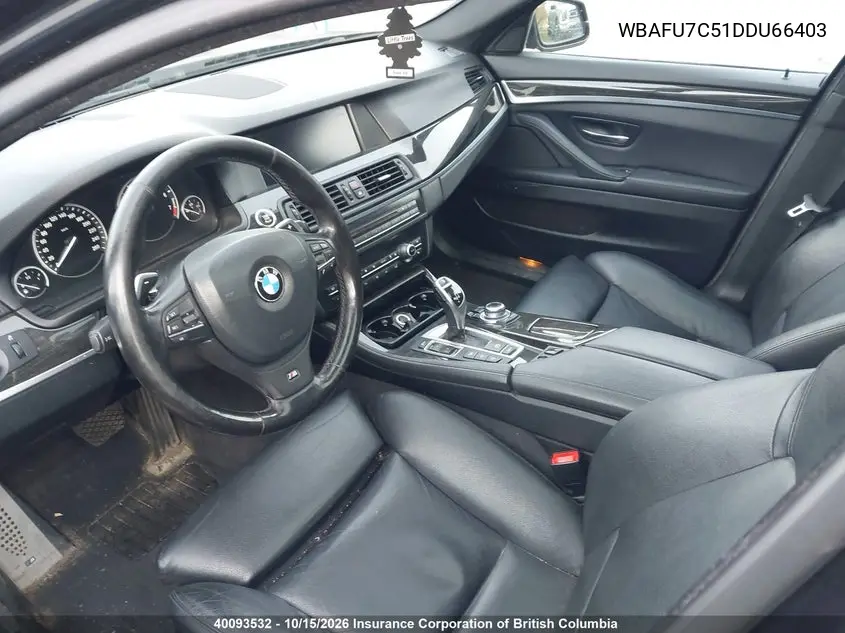 2013 BMW 5ER VIN WBAFU7C51DDU66403 — фото 20