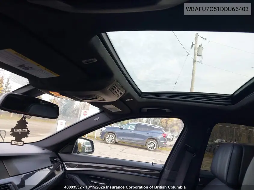 2013 BMW 5ER VIN WBAFU7C51DDU66403 — фото 21