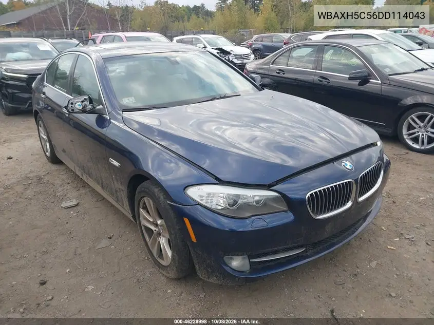 BMW 5ER 2013, VIN WBAXH5C56DD114043