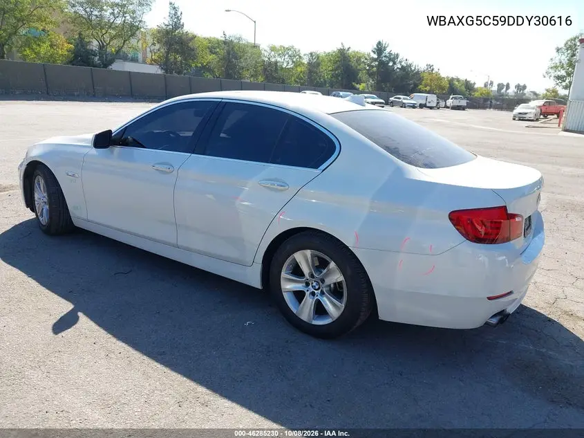 2013 BMW 5ER VIN WBAXG5C59DDY30616 — фото 3