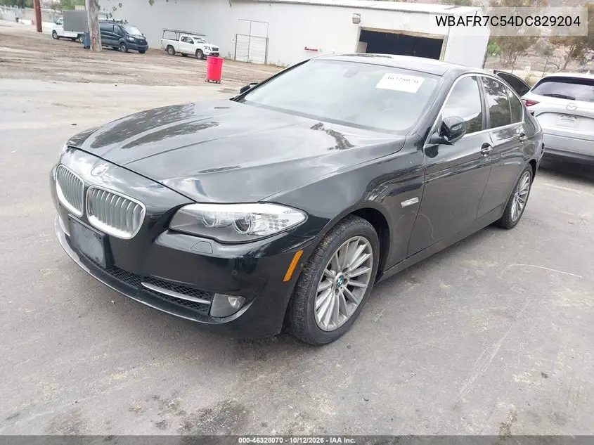 2013 BMW 5ER VIN WBAFR7C54DC829204 — фото 2