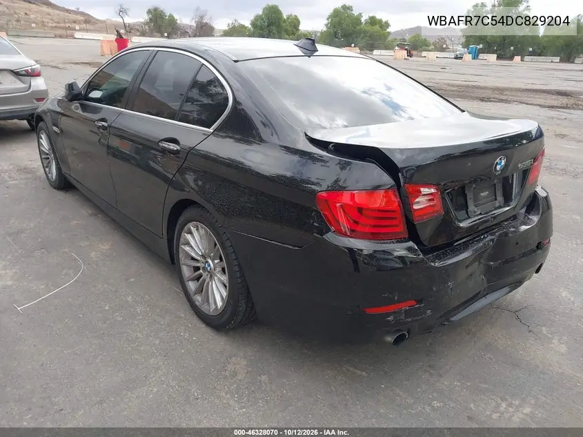 2013 BMW 5ER VIN WBAFR7C54DC829204 — фото 3