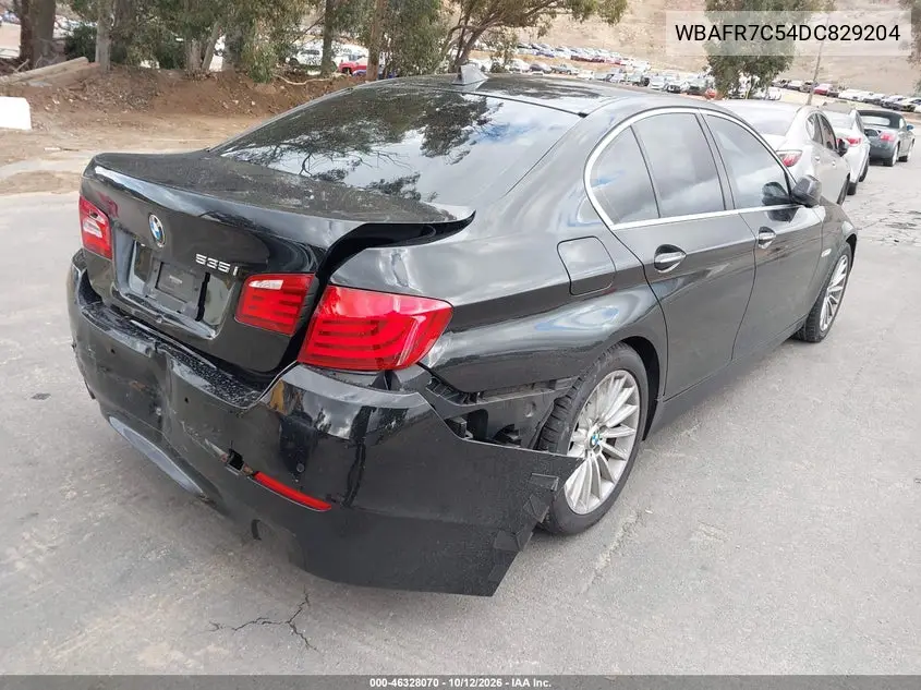 2013 BMW 5ER VIN WBAFR7C54DC829204 — фото 4