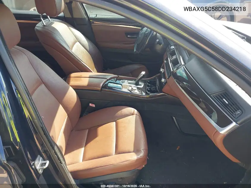 2013 BMW 5ER VIN WBAXG5C58DD234218 — фото 5