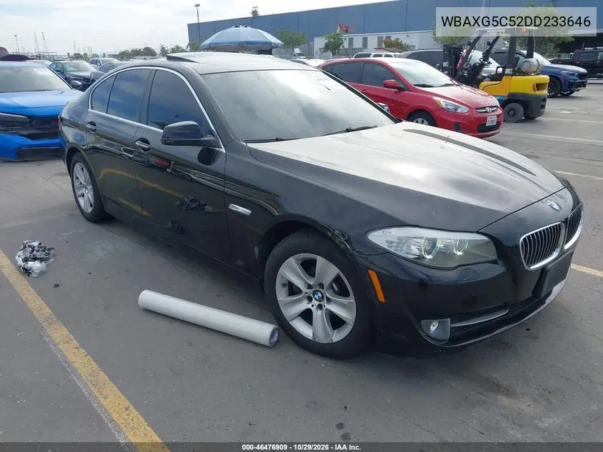 BMW 5ER 2013, VIN WBAXG5C52DD233646