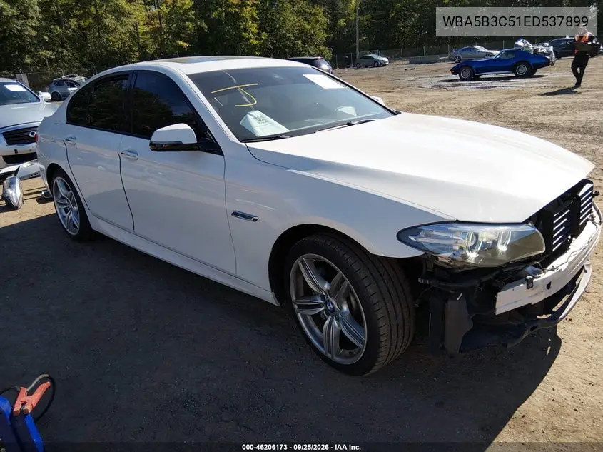 BMW 5ER 2014, VIN WBA5B3C51ED537899