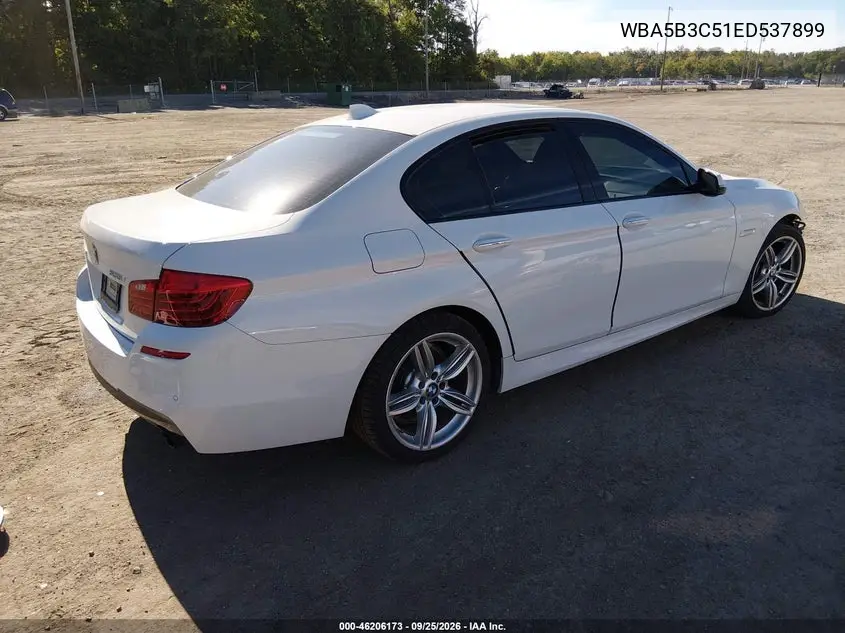 2014 BMW 5ER VIN WBA5B3C51ED537899 — фото 4
