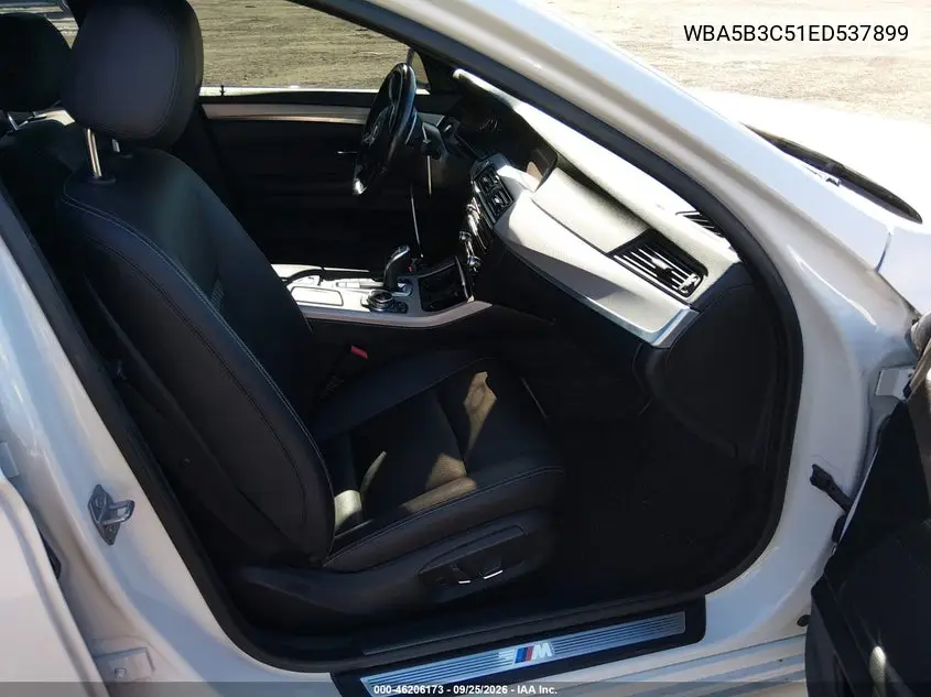 2014 BMW 5ER VIN WBA5B3C51ED537899 — фото 5