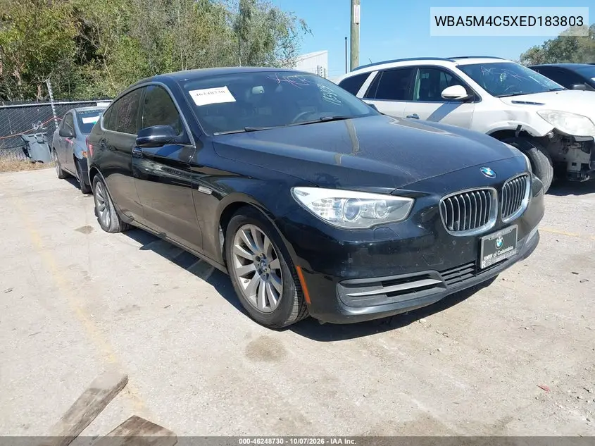 BMW 5ER 2014, VIN WBA5M4C5XED183803