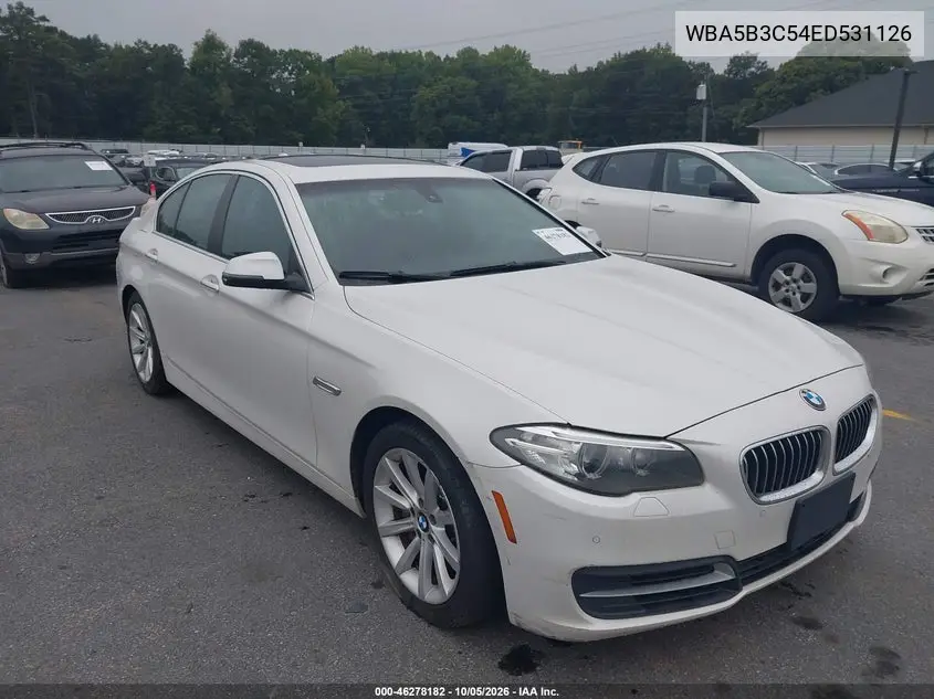 BMW 5ER 2014, VIN WBA5B3C54ED531126