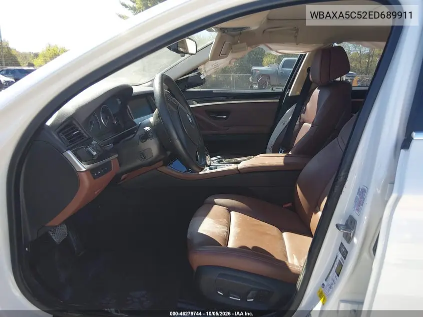 2014 BMW 5ER VIN WBAXA5C52ED689911 — фото 5