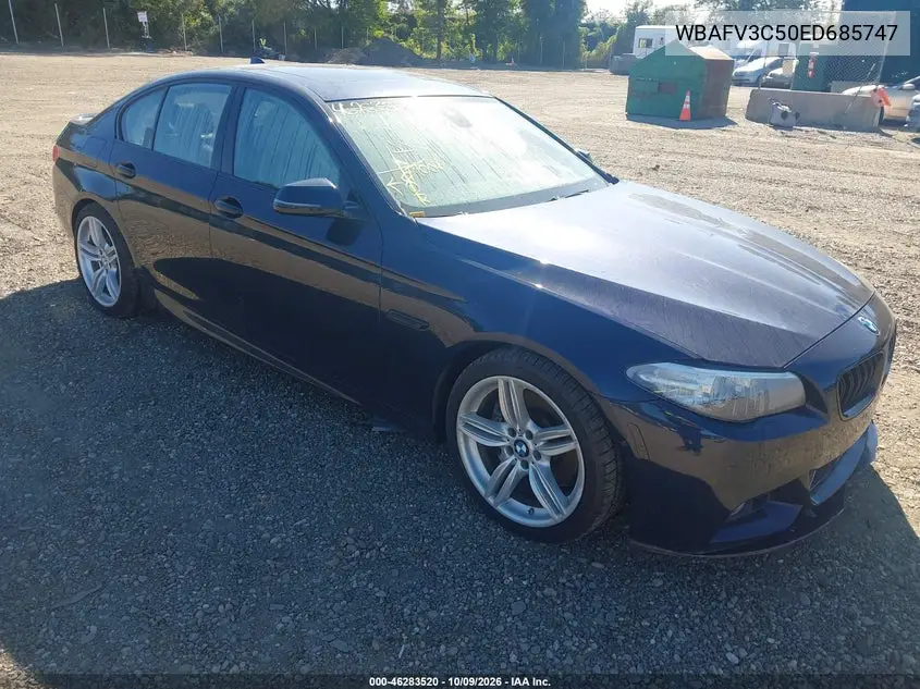 BMW 5ER 2014, VIN WBAFV3C50ED685747